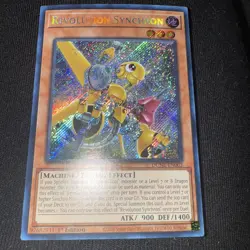 YUGIOH REVOLUTION SYNCHRON DUNE-EN002 1ST EDITION SECRET RARE M/NM - Image 1