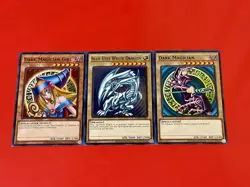 Blue-Eyes White Dragon SDK Art + Dark Magician + Dark Magician Girl | YuGiOh! - Image 1