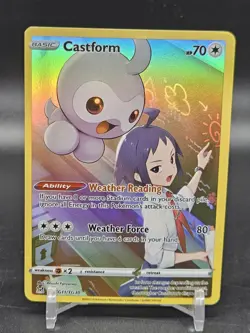 Castform TG11/TG30 Swsh11: Lost Origin Trainer Gallery Holo Ultra Rare Pokemon - Image 1