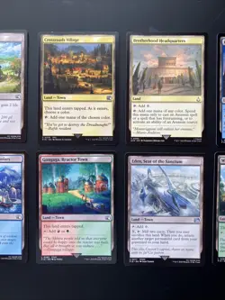 10x Commander Land Cards - Magic The Gathering - Bulk MTG FF ACR Duals Uncommon - Image 3