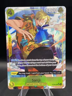 Sanji (Full Art) ST29-004 Starter Deck 29: Egghead Foil - Image 1