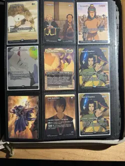 Lot Of Magic MTG Avatar And Final Fantasy Cards With Cloud Ultra Pro FF Binder - Image 5