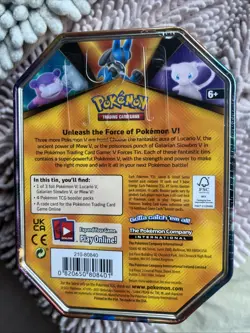 Mew V Pokemon V Forces Tin 2021 - BRAND NEW SEALED Vivid Voltage XY Set - Image 2