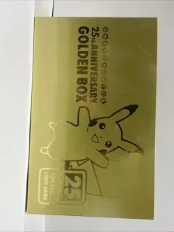 Pokemon Card 25th Anniversary Golden Box Celebration Japan Limited Sealed - Image 1