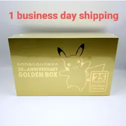 Pokemon Card 25th Anniversary Golden Box Celebration Japan Limited Sealed - Image 1
