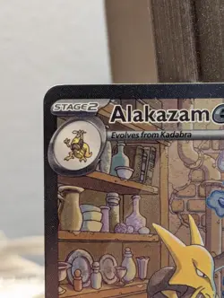 Alakazam EX 201/165 Special Illustration Rare Pokemon Scarlet & Violet 151 NM - Image 3