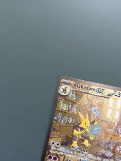 Pokemon TCG S&V 151: Alakazam ex 201/165 Special Illustration Rare Card - NM - Image 2