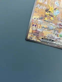 Pokemon TCG S&V 151: Alakazam ex 201/165 Special Illustration Rare Card - NM - Image 4