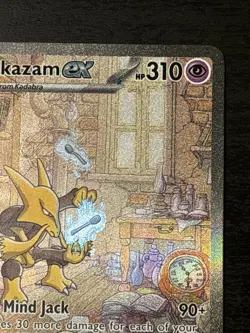 Alakazam ex 201/165 Scarlet & Violet 151 Special Illustration Rare Pokemon Nm - Image 3