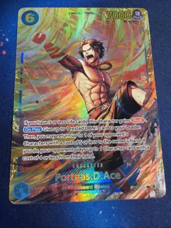 One Piece CCG Portgas.D.Ace Alternate Art OP13-119 SEC NM/M - Image 1