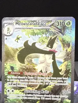 Pokemon Card Meowscarada ex 256/193 Paldea Evolved Special Illustration Rare NM - Image 2