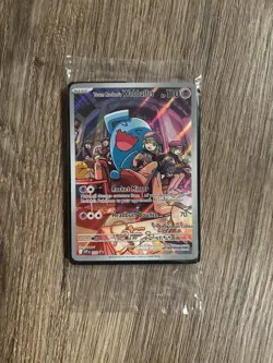 Pokemon Center ETB Exclusive Team Rockets Wobbuffet #203 Black Star Promo #2 - Image 1