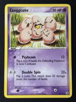 Pokemon Exeggcute 33/112 Fire Red & Leaf Green (NM/LP) - Image 1