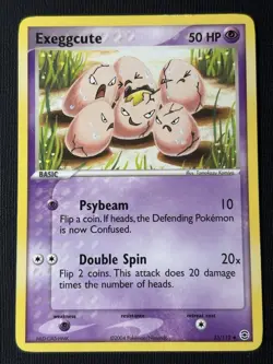 Pokemon Exeggcute 33/112 Fire Red & Leaf Green (NM/LP) - Image 3