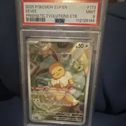 Pokemon TCG Eevee Promo Holo 173/ SV: Scarlet & Violet PSA 9 - Image 1