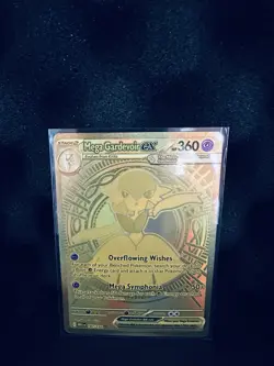 Pokemon Mega Gardevoir EX Holo Card 187/132 Me01: Mega Evolution - Image 1