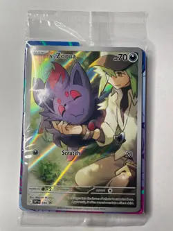 N's Zorua 189 SEALED: Scarlet & Violet Promo Cards Holo - Image 1