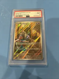 Mimikyu 075 Sv: Scarlet & Violet Promo Cards Holo PSA 9 - Image 1