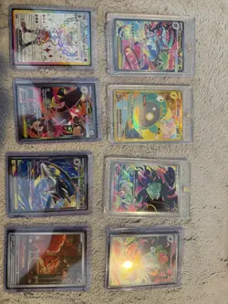 Pokemon Ultra Rare Card Lot All Ungraded Cards Are Near Mint To Gem Mint - Image 1