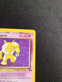 Pokemon TCG Hypno 23/62 Fossil Card NM - Image 3