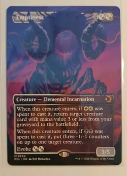 Emptiness (Borderless) Lorwyn Eclipsed 0294 Regular Finish - Image 1