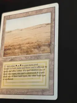 Savannah Revised Edition MTG Magic the Gathering - Image 5