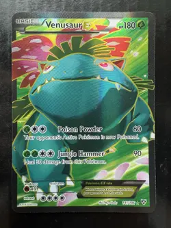 Pokemon Venusaur EX (141 Full Art) 141/146 XY Holo (LP) - Image 1