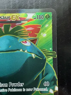 Pokemon Venusaur EX (141 Full Art) 141/146 XY Holo (LP) - Image 3