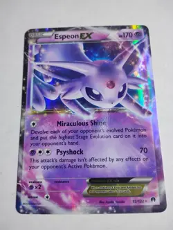 Espeon EX 52/122 XY Breakpoint Holo Pokemon TCG NM - Image 1
