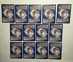 x13 Pokemon Lot NO DUPLICATES Special Expansion Hidden Fates Set COMMONS 21/68 - Image 2
