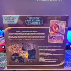 Pokemon TCG Mega Evolution Phantasmal Flames Elite Trainer Box ETB NEW/Sealed - Image 3