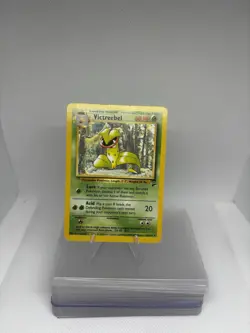 Pokemon TCG Victreebel 32/130 non-Holo Rare Jungle Base Set 2 Vintage WotC - Image 1