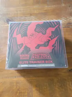 Pokemon TCG Sword & Shield Astral Radiance Elite Trainer Box ETB Factory Sealed - Image 1