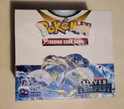 Pokemon Sword & Shield Silver Tempest Booster Box Sealed New - Image 1