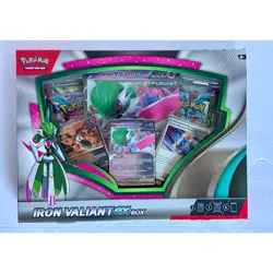 Pokemon Iron Valiant ex Box SEALED Paradox Rift Promo Future Paradox NEW 4 PACKS - Image 2