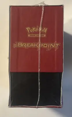 2016 POKEMON TCG XY BREAKPOINT ETB ELITE TRAINER BOX FACTORY SEALED SMALL RIP - Image 3