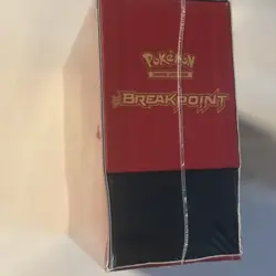 2016 POKEMON TCG XY BREAKPOINT ETB ELITE TRAINER BOX FACTORY SEALED SMALL RIP - Image 4