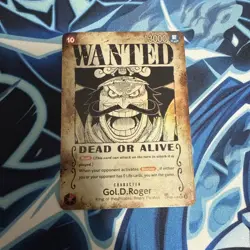 Gol D Roger OP09-118 SP Wanted Poster Manga OP13 One Piece Card English Carrying - Image 2