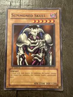 Yu-Gi-Oh! Summoned Skull SDY-E004 1st Edition Starter Deck Yugi NM/LP European - Image 1