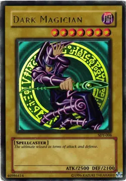 Yugioh!Dark Magician SDY-006 Ultra Rare Unlimited DMG - Image 1