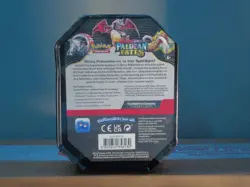 Pokemon TCG: Scarlet & Violet-Paldean Fates Tin (Shiny Charizard ex) Sealed - Image 2