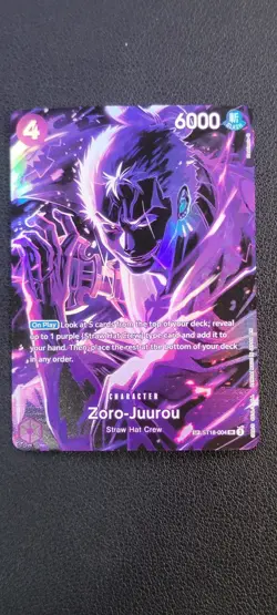 One Piece Card Zoro-Juurou SP OP12 ST18-004 Legacy of the Master-English - Image 1