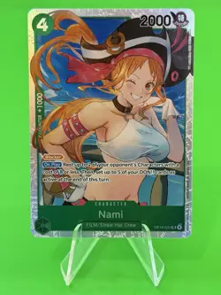 One Piece Series 14 The Azure Sea's Seven Nami OP14-031 SR!!! - Image 1