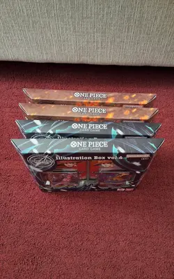 Lot of 4 One Piece Illustration Boxes. OP-13/PRB-02 - Image 3
