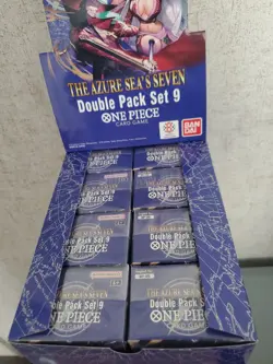 One Piece OP-14 EB-04 The Azure Sea's Seven Double Pack case Display English 🌟 - Image 2