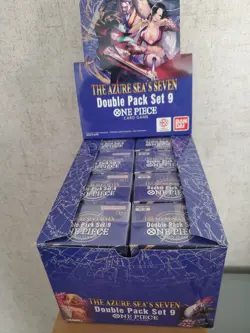 One Piece OP-14 EB-04 The Azure Sea's Seven Double Pack case Display English 🌟 - Image 3