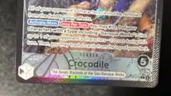 One Piece TCG Crocodile - OP14-079 (Alternate Art) NM Pack Fresh English - Image 4