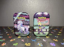 Pokemon TCG Galar Power Mini Tins - Cosmic Eclipse H21 - Lot of 2 Tins - Image 1
