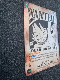 Monkey.D.Luffy 118. SP Wanted Poster OP13-118 Carrying On His Will Foil English - Image 2