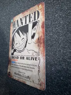 Monkey.D.Luffy 118. SP Wanted Poster OP13-118 Carrying On His Will Foil English - Image 3